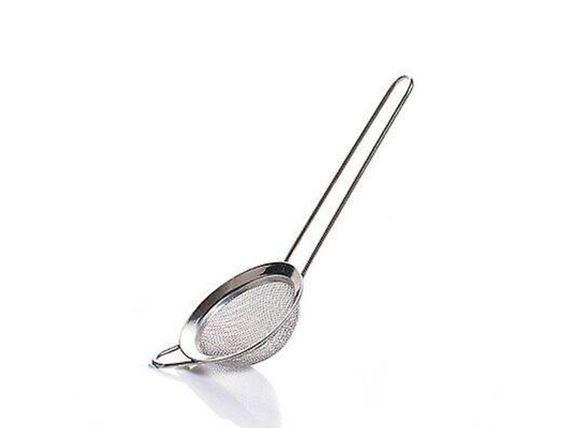 Colador De Alimentos De Malla Grande Para Cocina, Ideal Para Tamizar Harina Y Azúcar Glassado Smtx 7,5 Cm De Diâmetro
