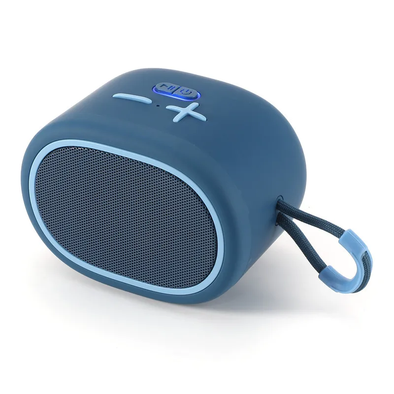 (azul) Caixa De Som Bluetooth, Compacta, Alto Volume, Estéreo Hifi, À Prova D'água.