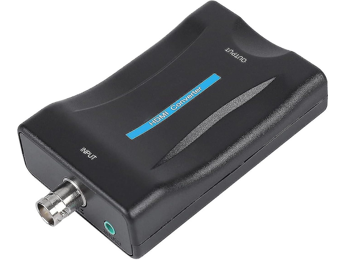 Adaptador Coaxial para Hdmi S/MARCA, conversor Bnc/coaxial para Antena Tv, vídeo Hd 1080p/720p, monitor vigilância
