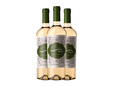 Vinho branco HUENTALA Zorro Salvaje Sauvignon Branca Mendoza (0.75 L - 3 Unidades)