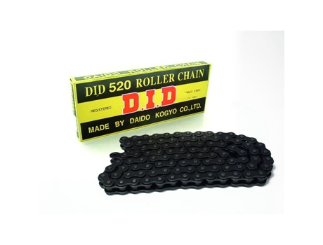 Corrente de Rolos de Motas D.I.D 520B&B X 114 Mail. Rj