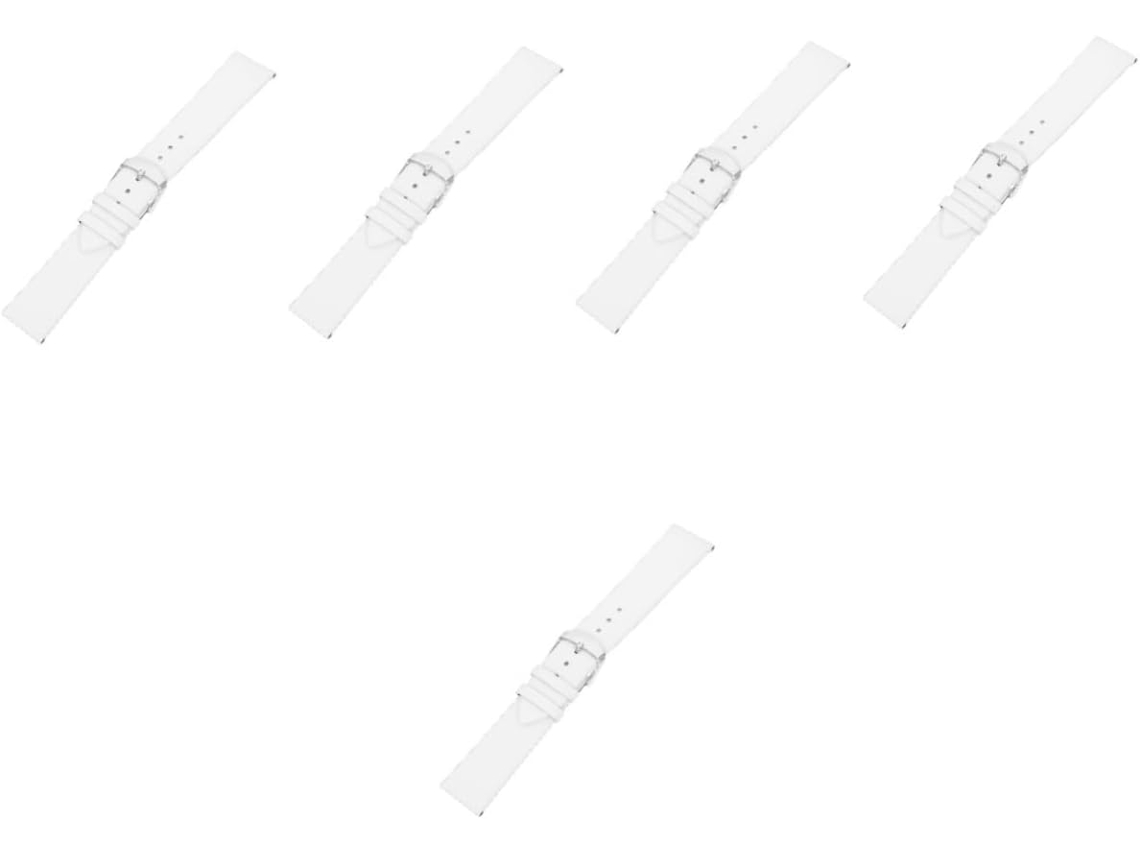 Conjunto De 5 Pulseiras Couro Substituíveis Para Relógio Inteligente,