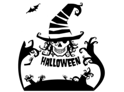 Laxiscreed Balões De Halloween De Folha Com Abóbora, Gato Preto E Fantasma Para Decorações Temáticas