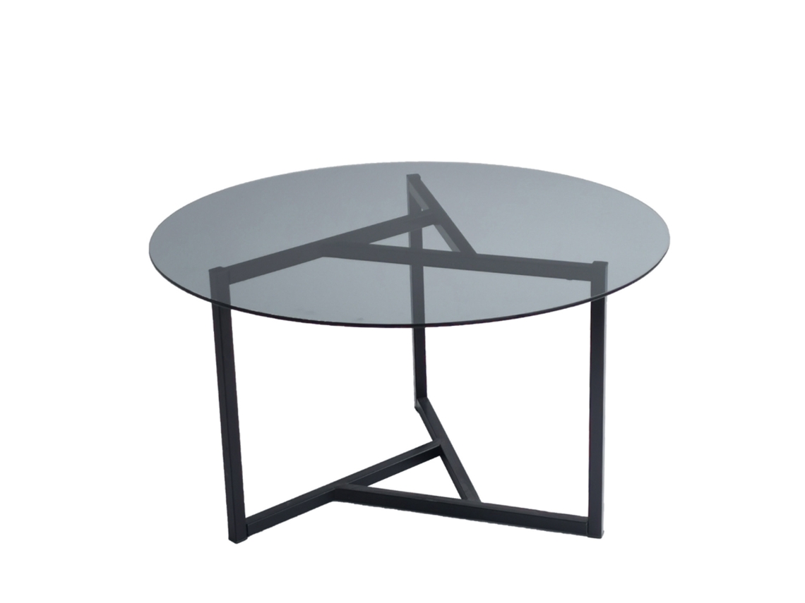 Mesa de Centro Mia em Vidro Temperado CONCEPT U