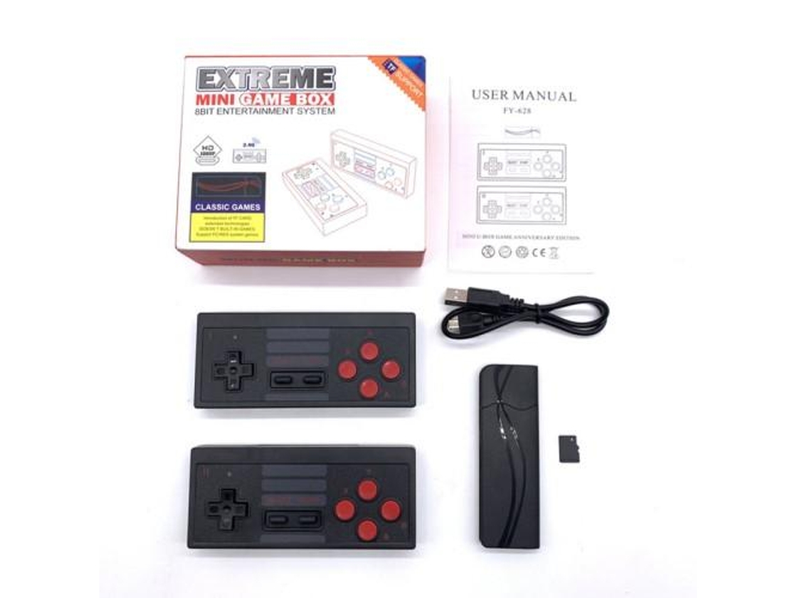 Console Brilvibera 8-Bit Classic Game Box