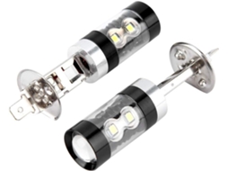 Lâmpadas De Led H1 Da Aqxreight, 8000k Brancas, 50w, Alto Brilho 1800lm, Ângulo De Feixe 360 ​​graus, Plug And Play Para