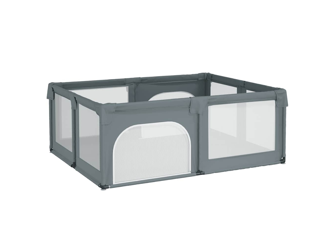 Baby Playpen, Baby Playpens Vidaxl Cinzeto Linho