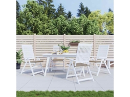 Vidaxl Almofadões P/ Cadeiras De Jardim 4 Pcs Oxford Cinza-acastanhado