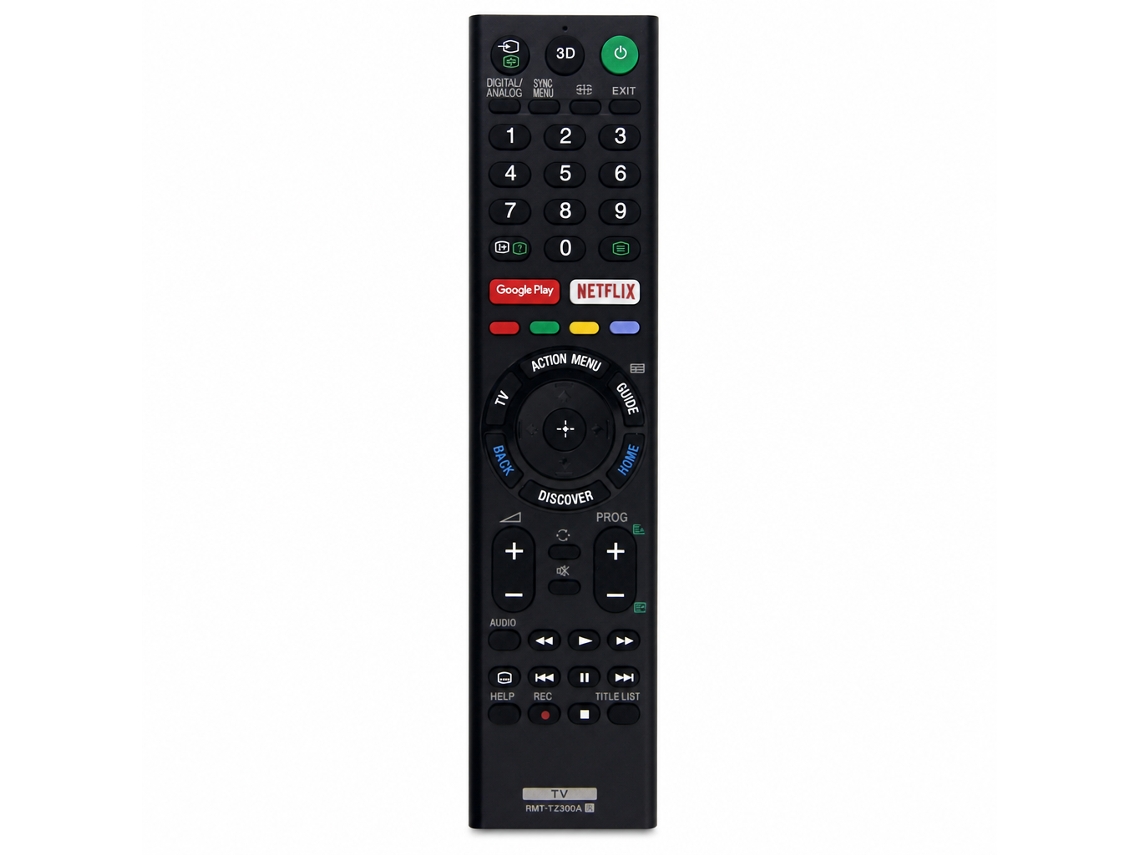 Comando À Distância Para Tv Compatível Com Sony Rmt-tz300a_zhd