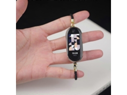 Pulseira De Cordão Mibbs Milan Para Xiaomi Mi Band 8/9/9 Nfc