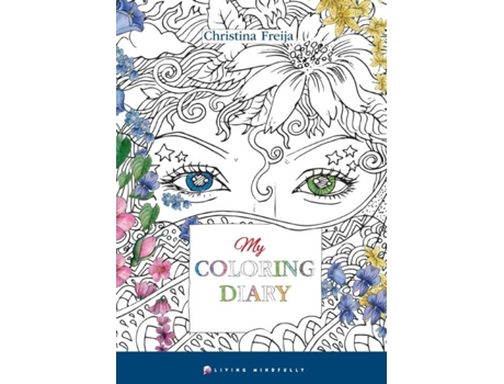 Livro My Coloring Diary De Christina Freija (inglês)