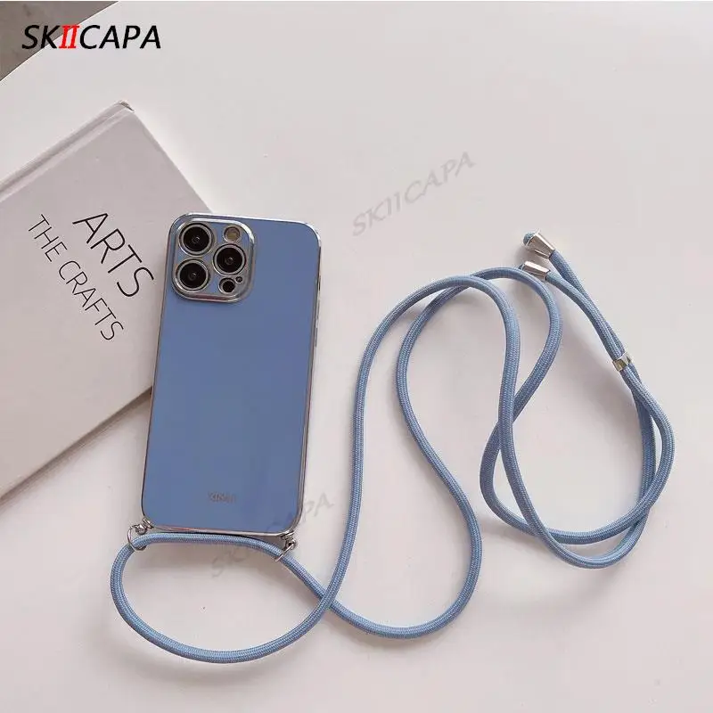 Capa de Silicone Eletrorevestida Azul para Xiaomi Mi 17 Pro Max MDUG