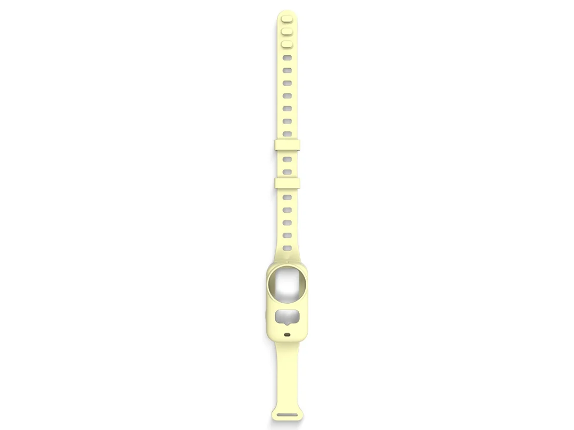 Capa De Silicone Para Dji Osmo-nano, Estilo Pulseira, Compacta E Leveamarelo Claroczhhmart