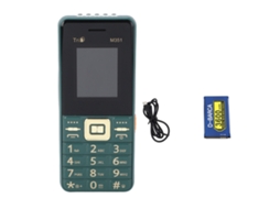 Celular Desbloqueado M351 2g para Idosos com Tela 1.8 Polegadas Botões Grandes e Bateria 3600mah S/MARCA