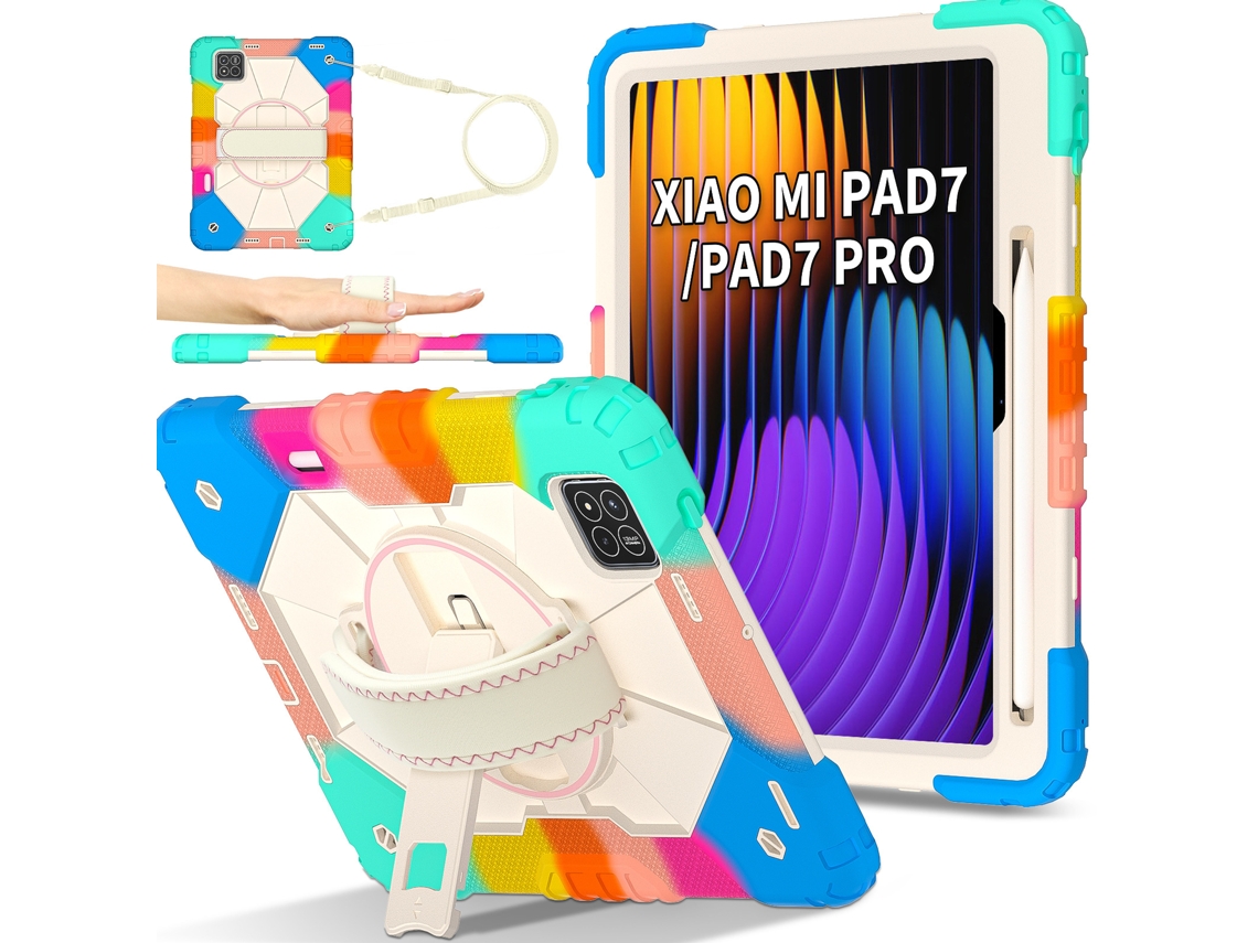 Capa Para Xiaomi Ipad 7 Pro De 11,2 Polegadas Com Proteção Total E Compartimento Para Caneta (colorida) Czhhmart