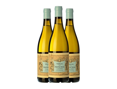 Vinho branco VEIGA DA PRINCESA Albariño Rías Baixas (0.75 L - 3 Unidades)