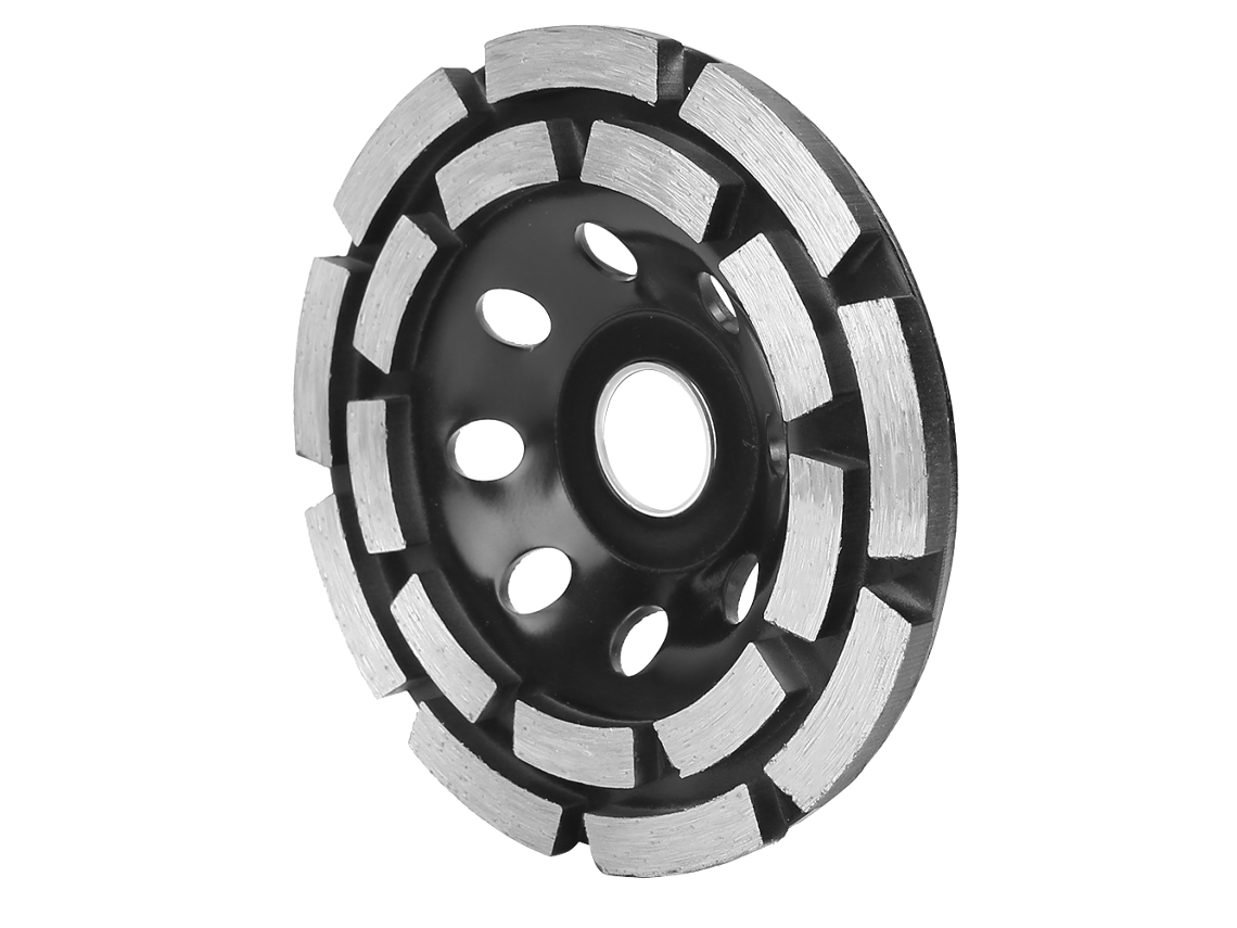 Disco De Corte Hoja De Sierra Rueda De Esmeril Diamante De Doble Fila (115mm)