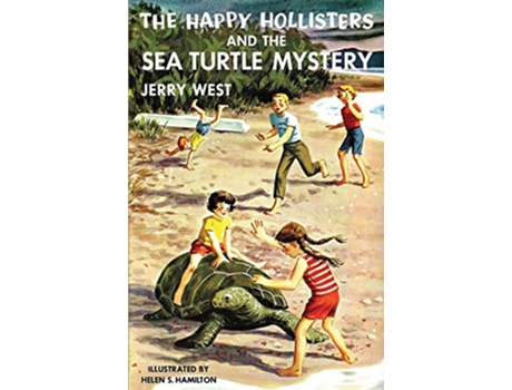 Livro The Happy Hollisters and the Sea Turtle Mystery de Jerry West (Inglês)