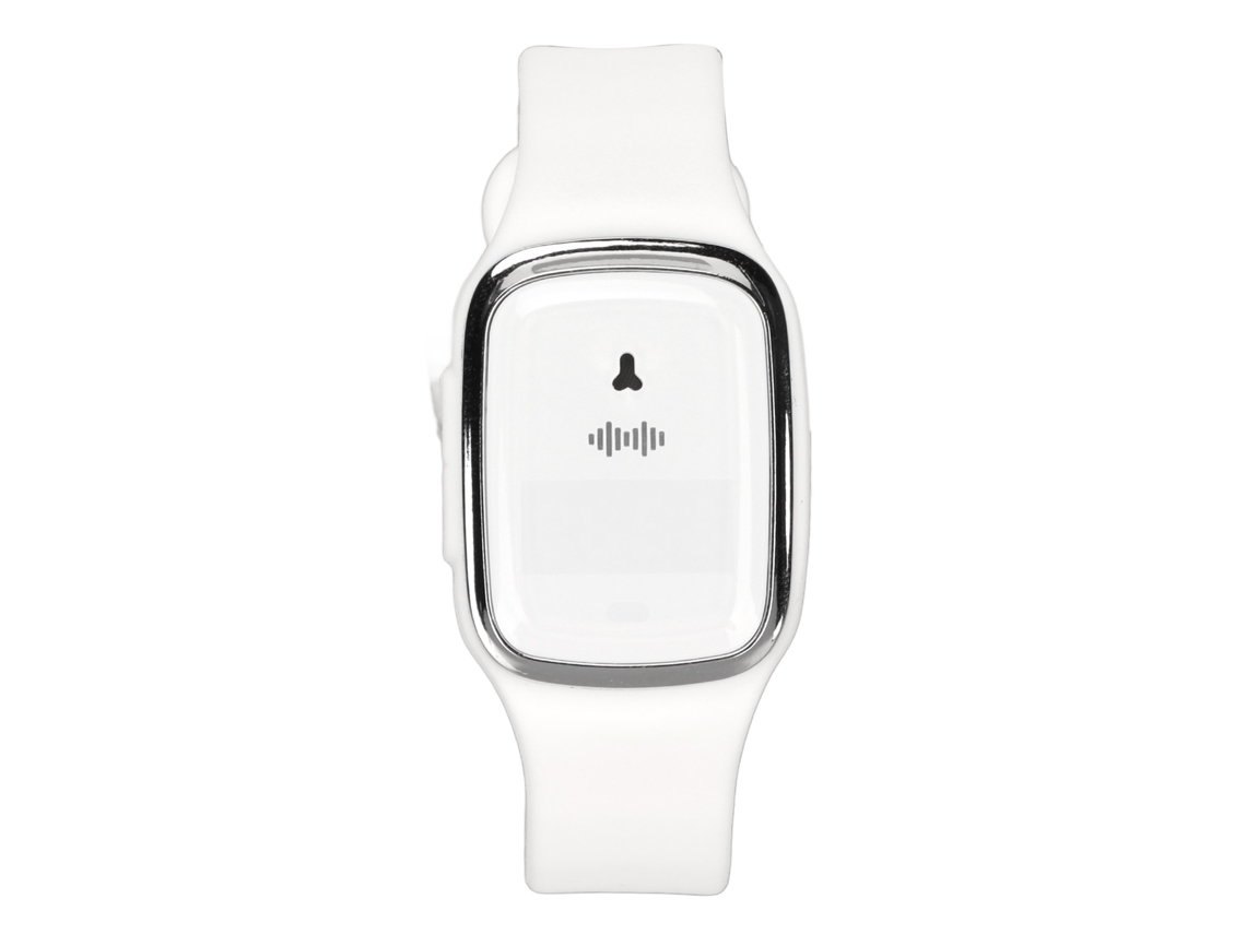 Pulseira repelente de mosquitos, ultrassônica, recarregável, com display de hora EOOCOO