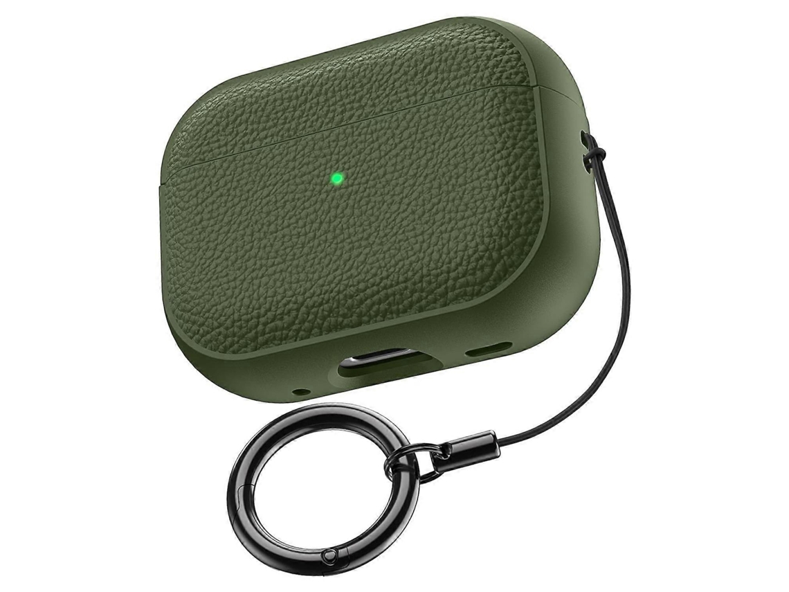 Camada de TPU com textura Lichia e Fivela para AirPods Pro 3 GIECY