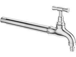 Torneira De Água Fria Simples Para Parede, Pia, Externa Jardim Em Aço