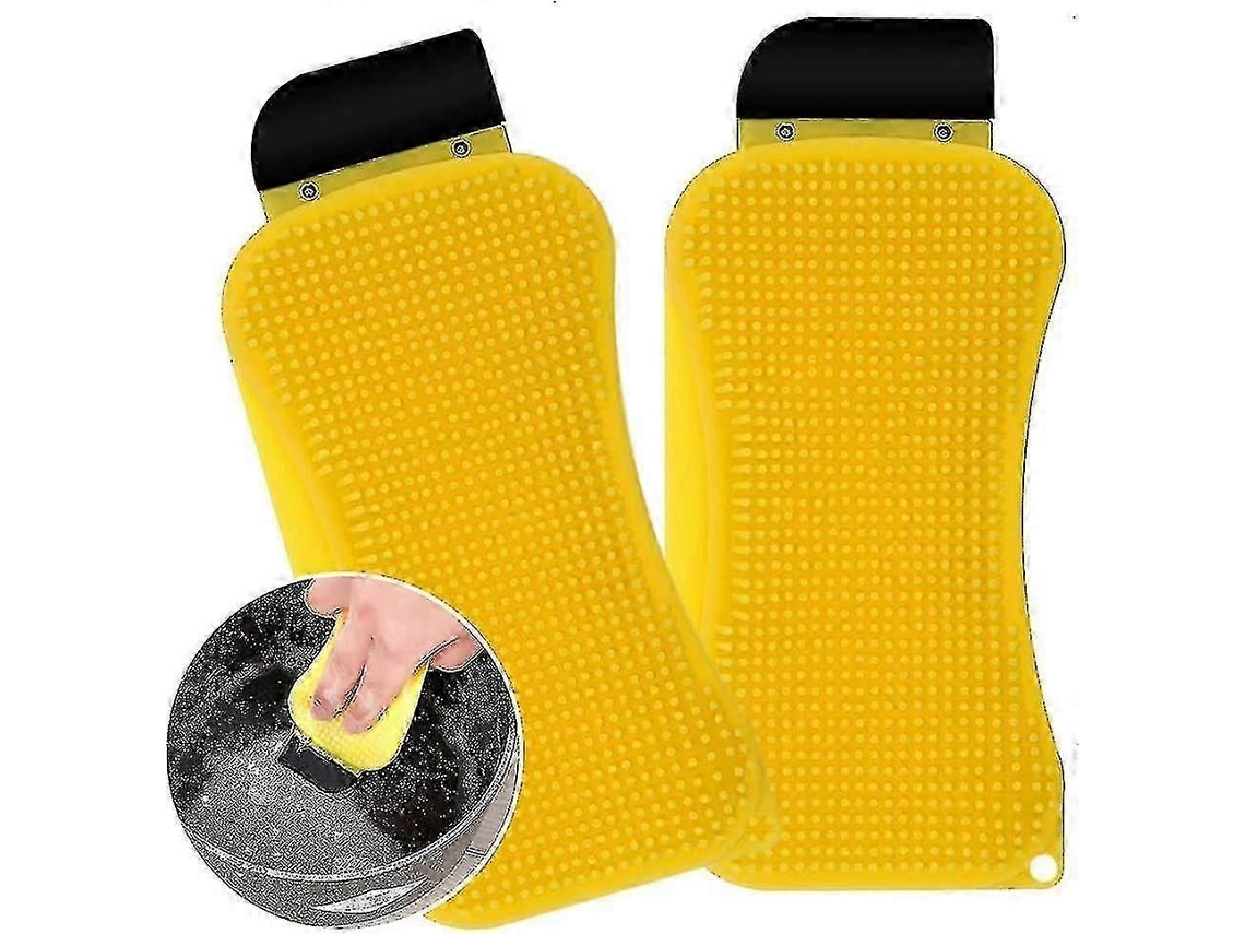 Escovas De Limpeza De Esponja De Silicone, 3 Em 1 Ce Nostalgia88