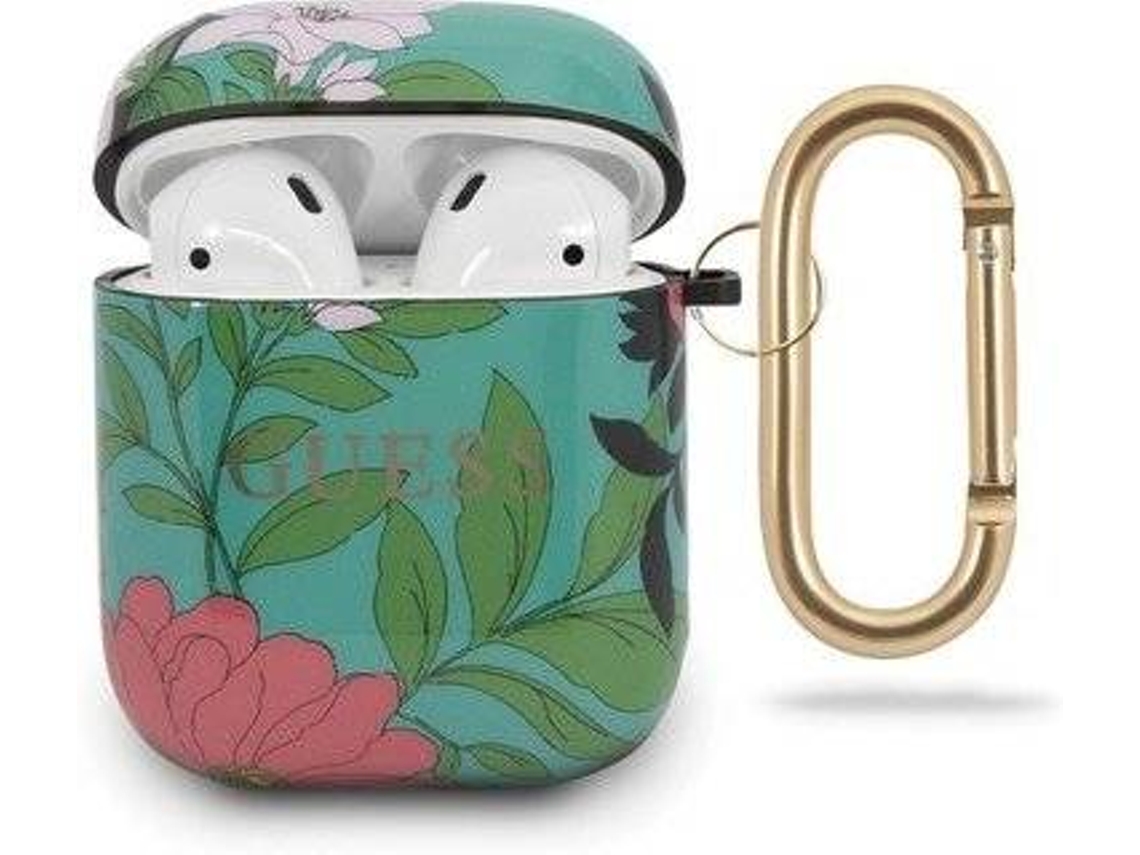 Capa AirPods GUESS 3700740475348 (Verde)
