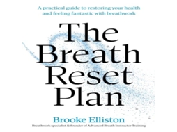 Livro Breath Reset Plan de Brooke Elliston (Inglês)