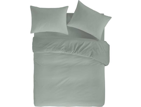 Capa de Edredão  Pure (Verde - 240x220 cm - Algodão)