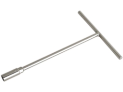 Chave Inglesa Ak5826 De 13 Mm Com Cabo Em T, 300, Prateada