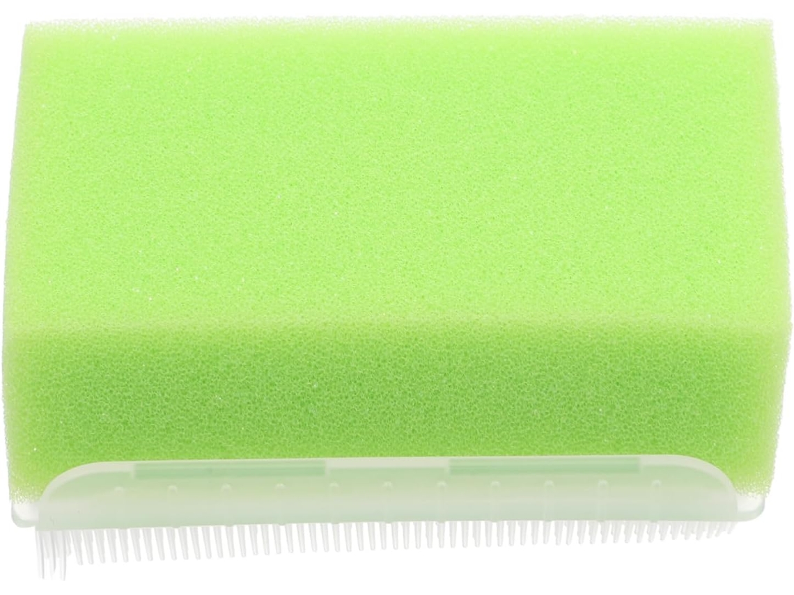 Escova Sensorial Portátil Ergonômica Toddmomy, Verde, Para Meninos, Meninas E Adultos, Esponja Esfoliante Suave E