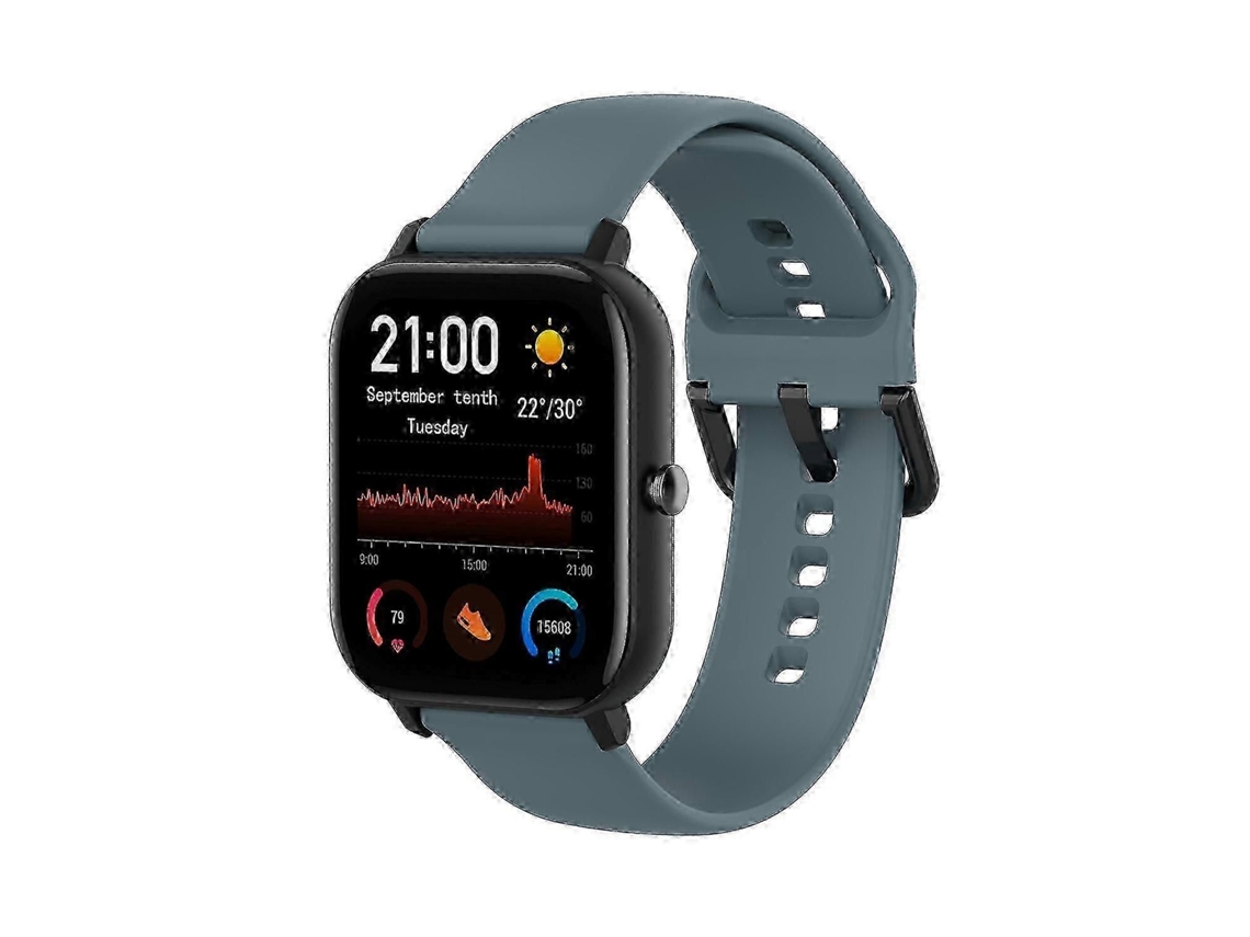 Pulseira de Relógio Silicone Macio para Amazfit Gts4 Mini Smartwatch com Substituição Cor Sólida e T Amanho S Apto GOKOCO