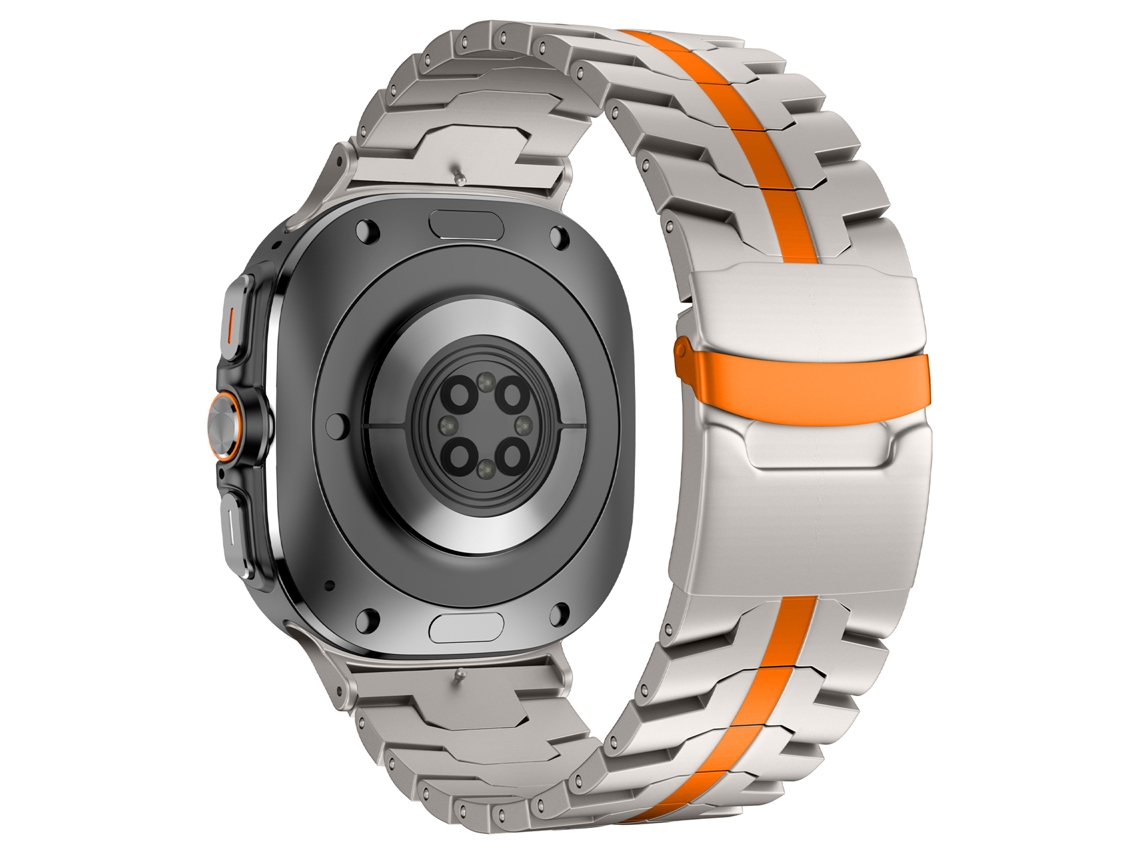 Bracelete para Samsung Galaxy Watch 7 Ultra 47mm Laranja XIAOMOYU