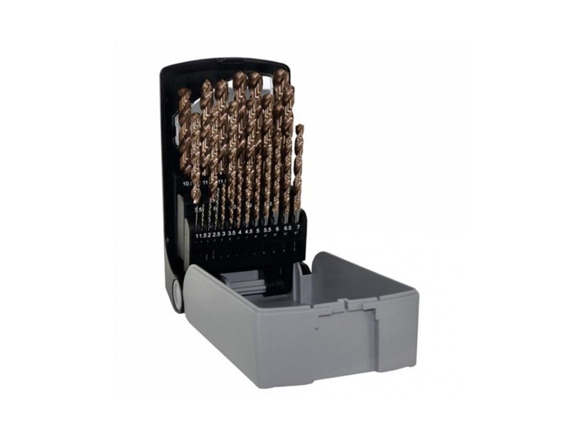 Caixa de 25 Brocas TIVOLY gFurius de 1 a 13 Mm / 0 5 Mm