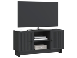 Gabinete para TV 102x34,5x50 cm preto madeira MAISON EXCLUSIVE