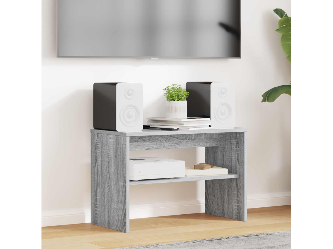 Vidaxl Gabinete Para Tv Cinza Sonoma 60 X 30 X 40 Cm
