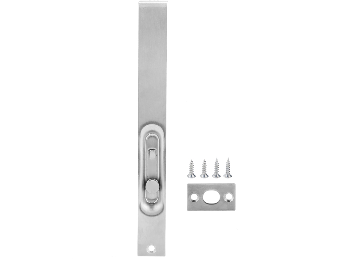 Porta Parafuso Oculta em Aço Inox (8 Polegadas, Feito de Aço Inoxidável, Tipo Anti-Roubo Oculto)