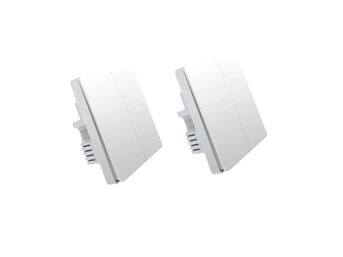 Smart Switch Controle Sem Fio Tecnologia Zigbee Sem Neutro 2X2 Oem