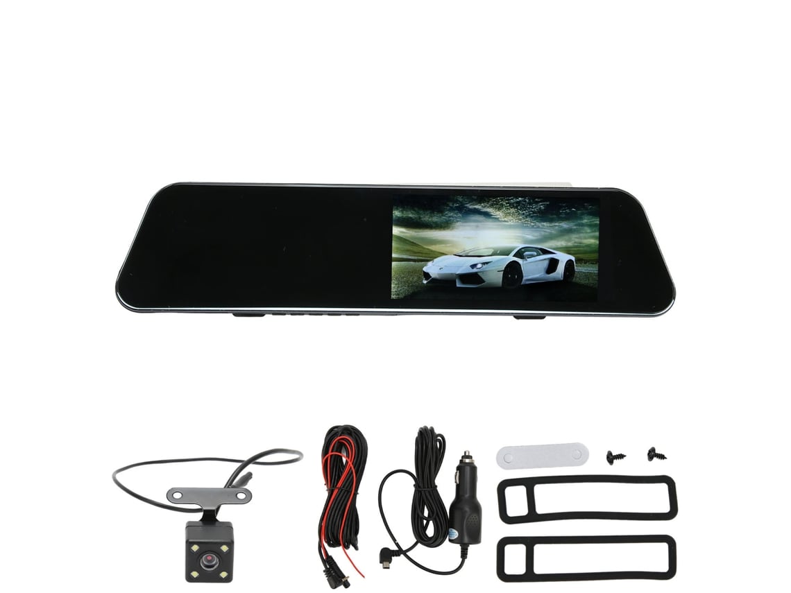 Câmera de Bordo Espelho Retrovisor 4.3" 1080p S/MARCA
