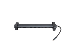 Suporte para notebook, estação de docking 10 em 1, USB-C, HDMI, PD3.0 EOOCOO