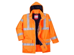 Parka Bizflame Rain De Alta Visibilidade - Resistente A Chamas E Antiestática Amarelo / S