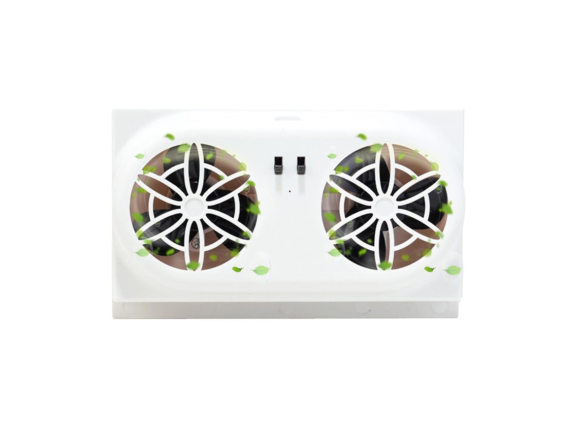 Ventilador De Exaustão Para Carro Com Energia Solar, Soprador Alimentado Por Usb