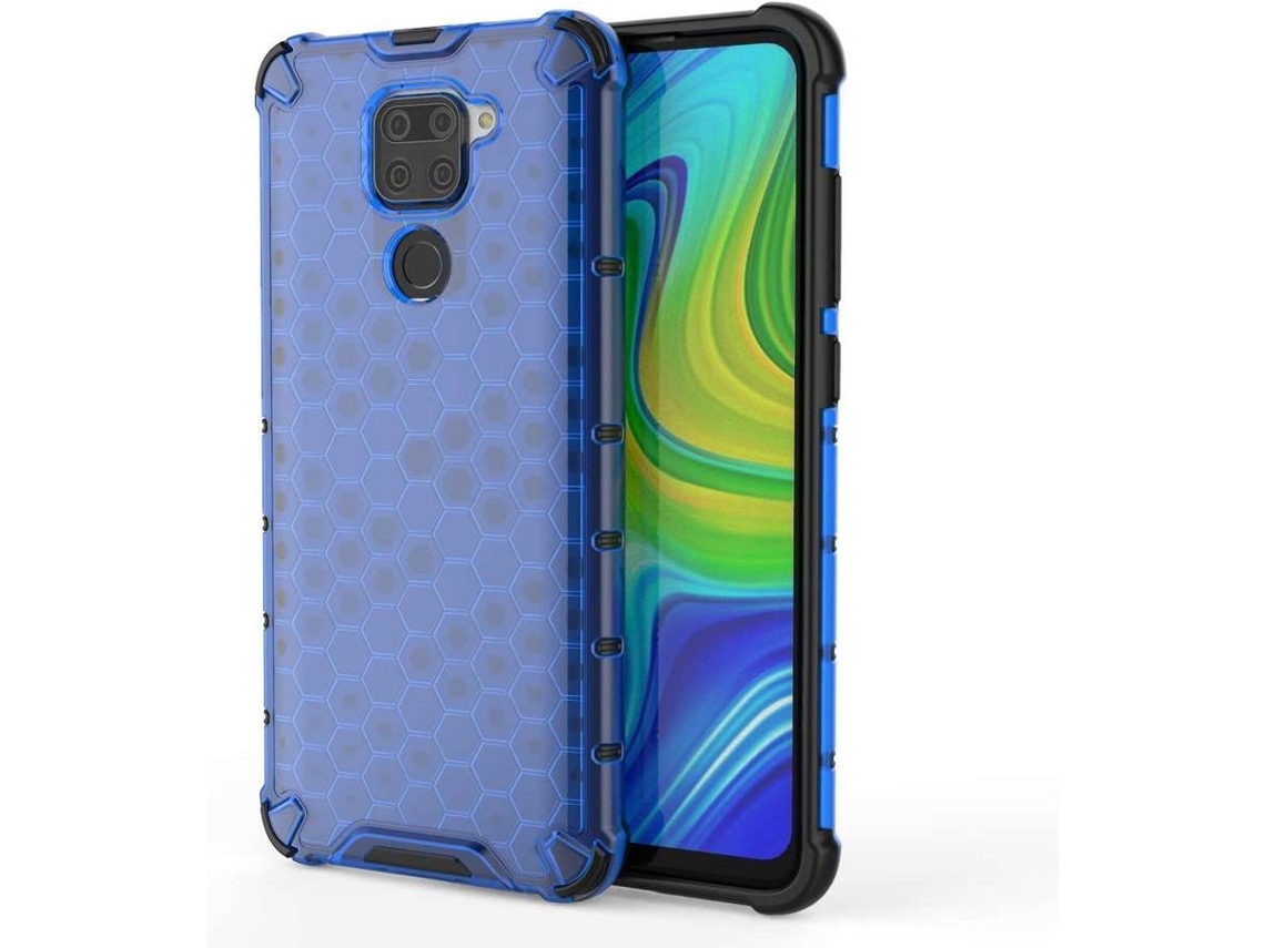 Capa Xiaomi Redmi Note 9 HONGWE. Robusta Azul