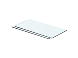 Vidaxl Prateleiras 2 Pcs 40x15 Cm Vidro Transparente