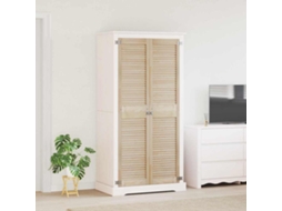 Vidaxl Porta De Armário Com Porta 2 Pcs Natural 170 X 2,1 X 39,5 Cm