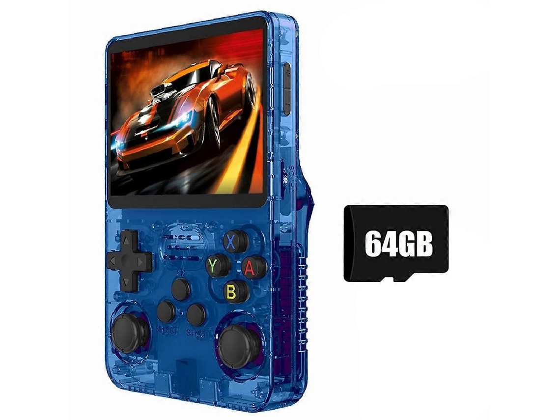 Console de Jogos Retrô K36s R36s com Sistema Linux 64 Gb e Tela Ips 3,5 Polegadas. GOKOCO