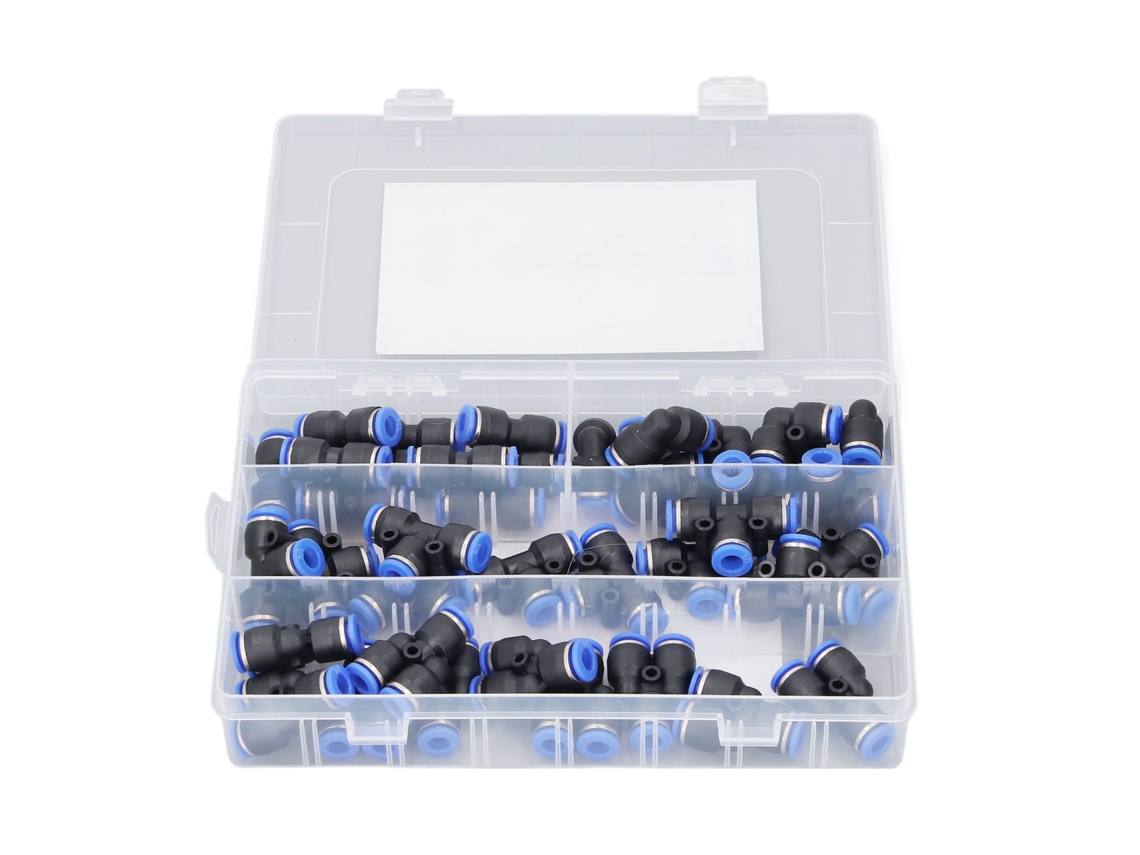 Kit De Encaixe Pneumático Laxiscreed Alta Pressão Com Conexão Rápida E Durável
