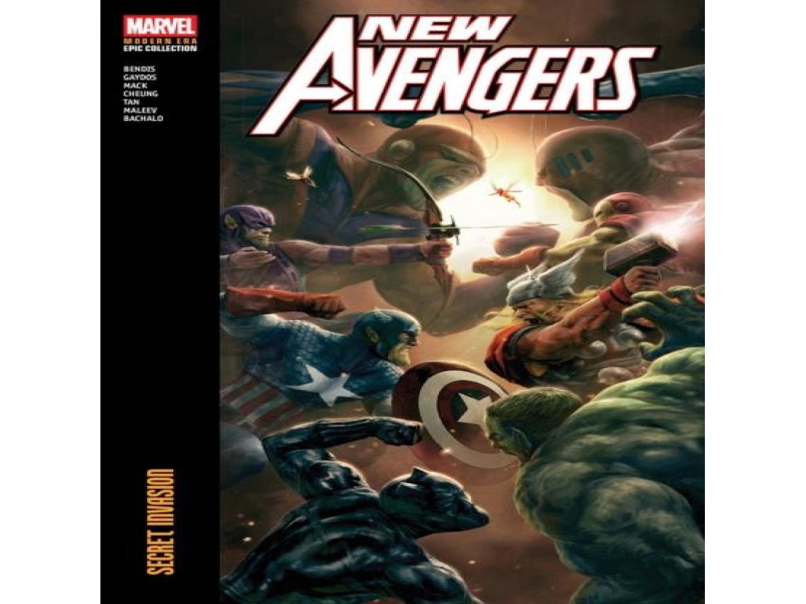 Livro New Avengers Modern Era Epic Collection Secret Invasion de Brian Michael Bendis (Inglês)