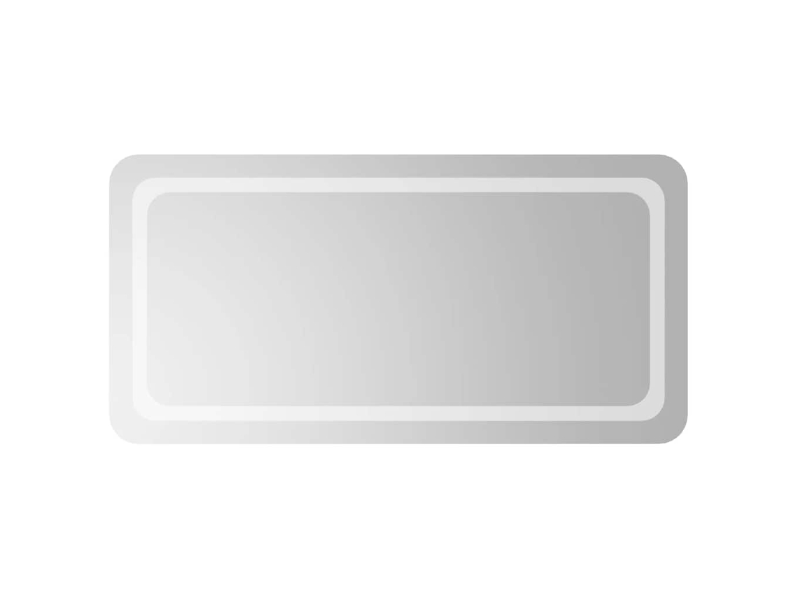 Led Bathroom Mirror, Led Bathroom Mirrors Vidaxl Transparente Vidro (100 X 50 Cm)