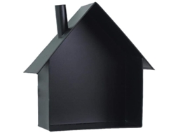 Repisa De Pared De Metal Negro - Decoración Y Almacenaje De Hierro Forjado Para Hogar Pequeño